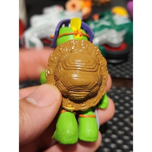 VTG Franklin the Turtle Knight W Blue Cape Toy PVC Figure Figurine 3" RARE READ - Picture 9 of 12